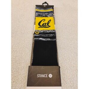 Stance Socks University of California Berkeley Varsity sz L MSRP $18 BNWT